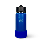 water bottle 18 oz azul degradado